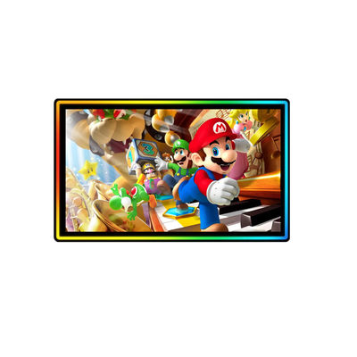 21.5''VESA / Panel Mount PCAP Touch Screen Gaming Monitor Dengan Bezel LED Side Edge yang Vibrant Dan Waktu Tanggapan 5ms