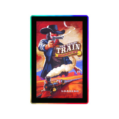 Industri Grade Side Edge LED Bezel Gaming Diproyeksikan Capacitive Touchscreen 23,8"