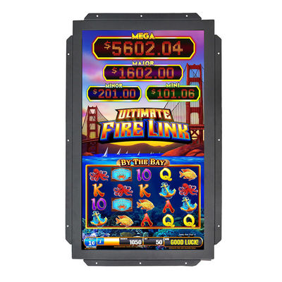 55inch Ultra Responsive 5ms Infrared Game Machine Monitor Touchscreen Dengan Keakuratan 10 Poin yang sempurna